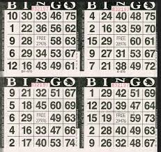Bingo Paper 4ON - 750pcs.