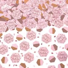 Rose Gold Birthday Confetti - 2.5oz