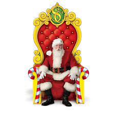 3-D Santa's Throne Props