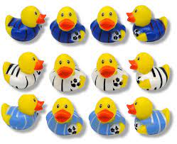 Soccer Rubber Ducks