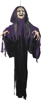40" Hanging Witch Prop