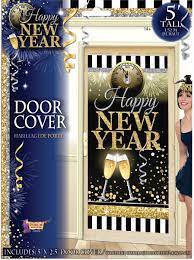 Happy New Year Door Cover