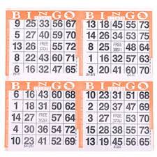 Bingo Paper 4ON - 750pcs.