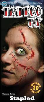 Stapled Trauma Tattoo FX