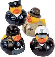 Law Enforcement Rubber Ducks