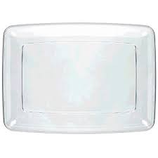 Small Clear Serving Platter