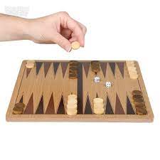 Classic Wooden Backgammon Game