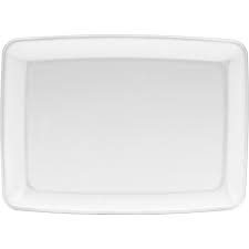 Small White Serving Platter
