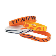 Animal Print Rubber Bracelets