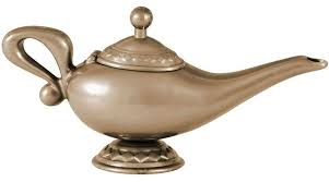 Plastic Genie Lamp