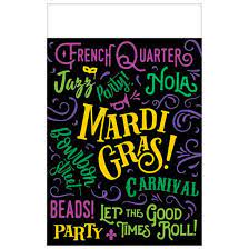 Mardi Gras Tablecovers 3ct. Pack