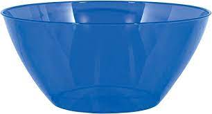 5 Quart Royal Blue Plastic Bowl