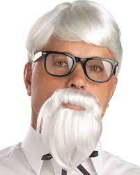 Colonel Beard The Colonel Adult Beard and Wig – HornerNovelty