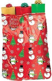 Christmas Gift Sack W/Tag