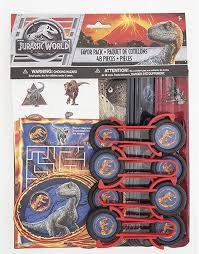 Jurassic World Party Favor Set