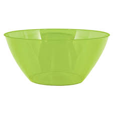 5 Quart Kiwi Green Plastic Bowl