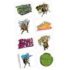 TMNT Party Tattoos - 8ct.