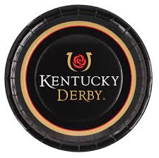 Kentucky Derby Icon 9" Paper Plates - 8ct.