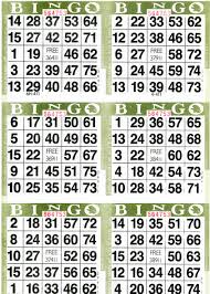Bingo Paper - 6V 500pcs.