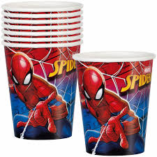 Spiderman 9oz. Paper Cups - 8ct.