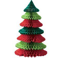 Christmas Tree Honeycomb Decoration