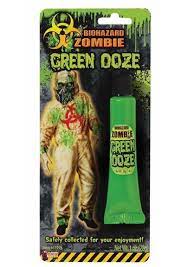 Zombie Green Ooze Makeup
