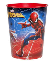 Spiderman 16oz. Plastic Favor Cup