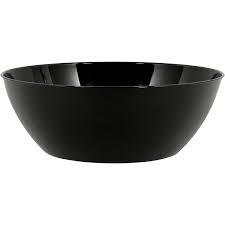 10 Quart Black Plastic Bowl