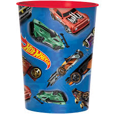 Hot Wheels Plastic Favor Cup - 16oz.