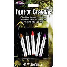 Horror Makeup Crayons