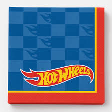 Hot Wheels Beverage Napkins - 16ct.