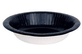 Midnight Black 20oz. Paper Bowls - 20ct.