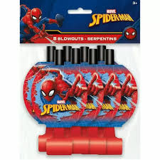 Spiderman Blowouts - 8ct.