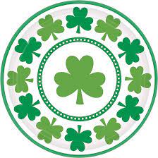 Lucky Shamrock 9" Paper Plates