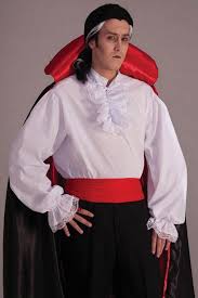 White Ruffled Shirt - Adult Sized