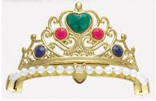 Plastic Jeweled Tiara