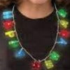 Light Up Happy New Year Necklace