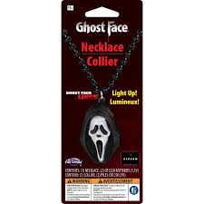 Ghost Face Light-Up Necklace