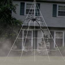Giant Yard White Spider Web