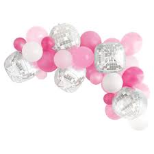 Pink Disco Balloon Arch Kit