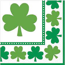 Lucky Shamrock Luncheon Napkins