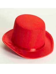 Deluxe Red Top Hat