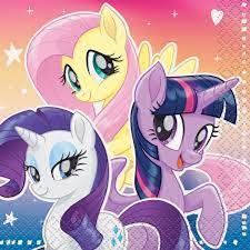 My Little Pony Beverage Napkins - 16ct.