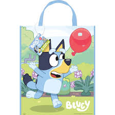 Bluey Plastic Tote Bag - 13" x 11"