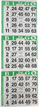 Bingo Paper - 3V 1000pcs.