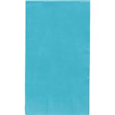 Caribbean Blue Guest Towels 40ct.