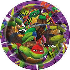 TMNT 9" Paper Plates - 8ct.