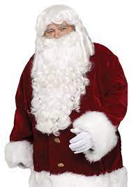 Professional Santa Beard and Wig Set