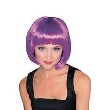 Purple Supermodel Adult Wig
