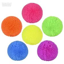 Neon Puffer Flour Ball 12ct.